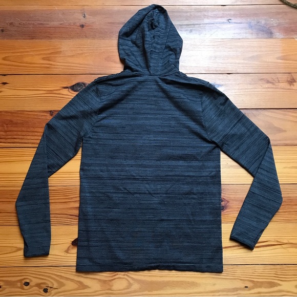 Fabletics Dark Heather Gray Atheltic Hoodie, NWOT, XL - Picture 9 of 12
